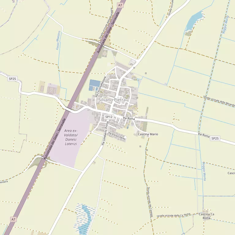 Mappa SILVANO PIETRA