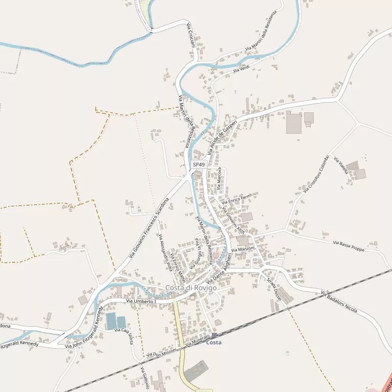 Mappa COSTA DI ROVIGO