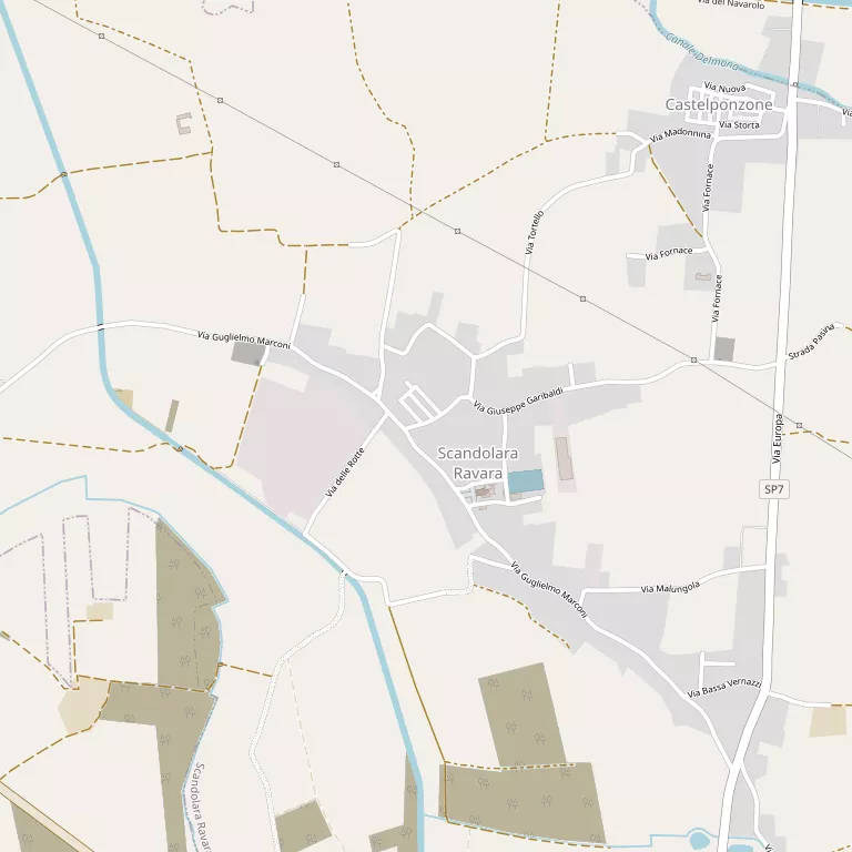 Mappa SCANDOLARA RAVARA