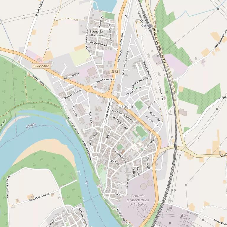 Mappa OSTIGLIA