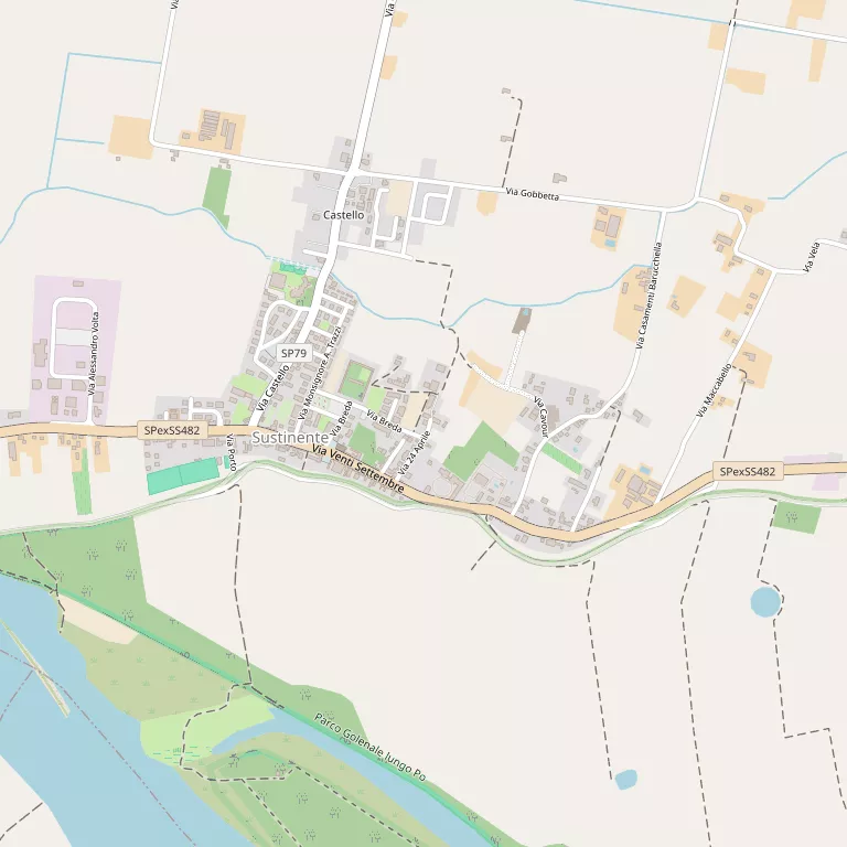 Mappa SUSTINENTE