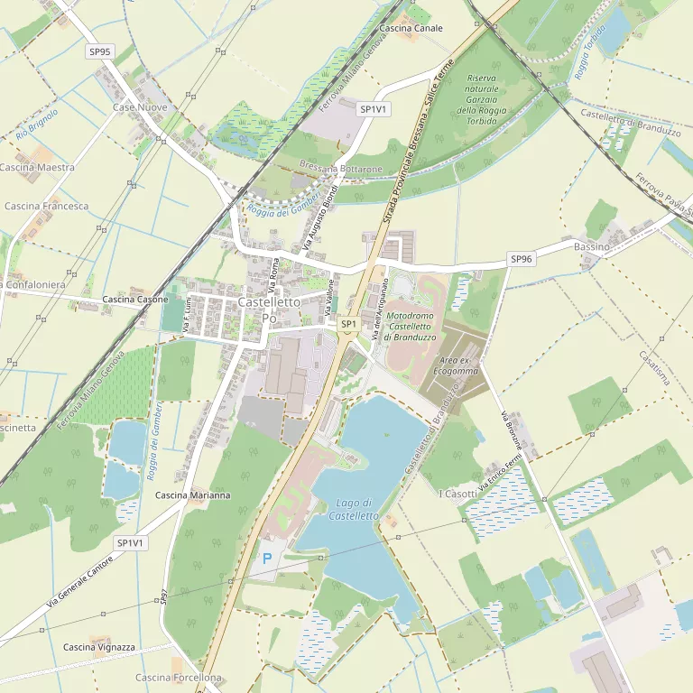 Mappa CASTELLETTO DI BRANDUZZO