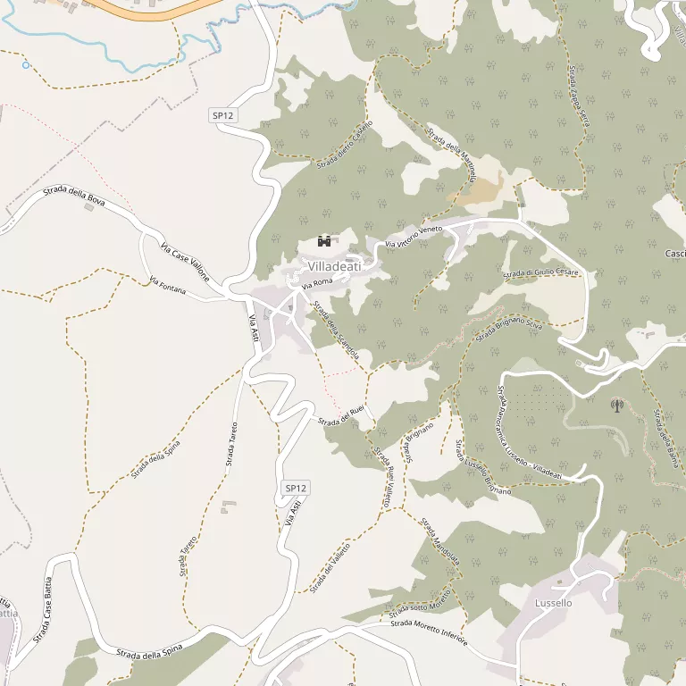 Mappa VILLADEATI