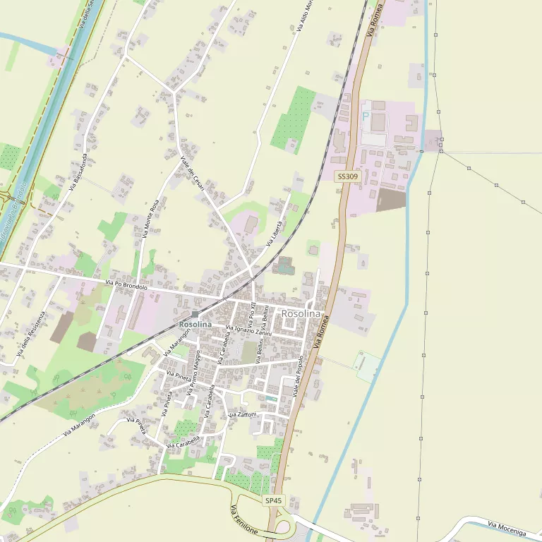 Mappa ROSOLINA