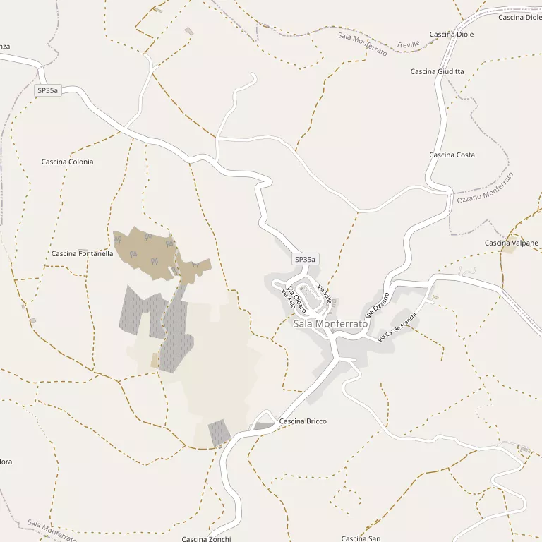 Mappa SALA MONFERRATO