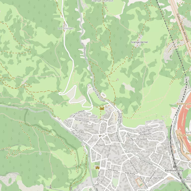 Mappa BARDONECCHIA