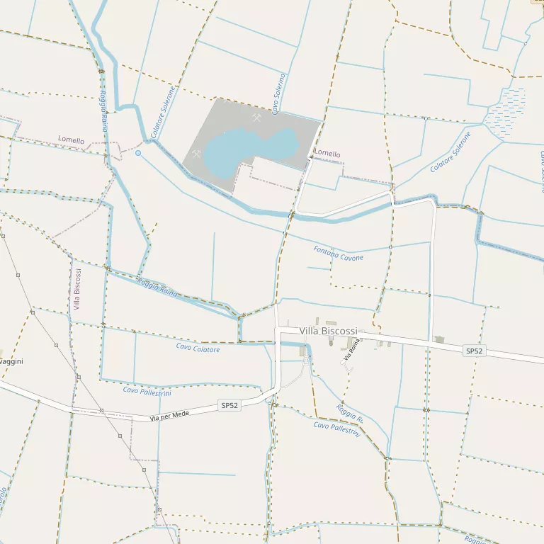 Mappa VILLA BISCOSSI