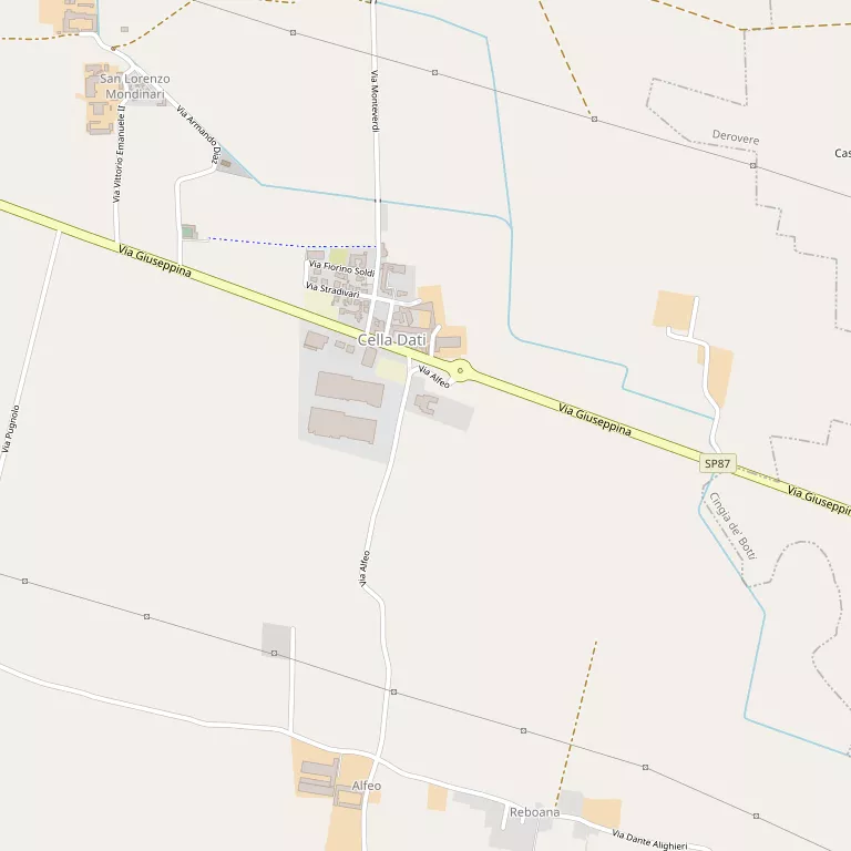 Mappa CELLA DATI