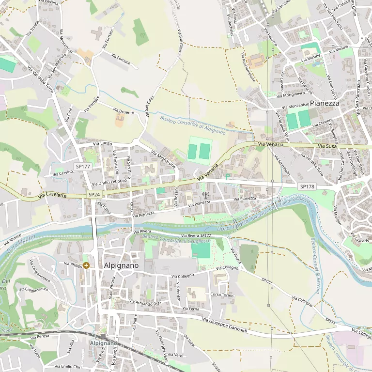 Mappa ALPIGNANO
