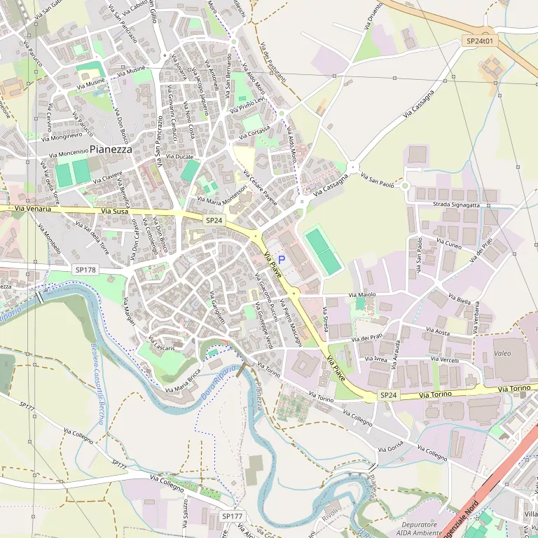 Mappa PIANEZZA
