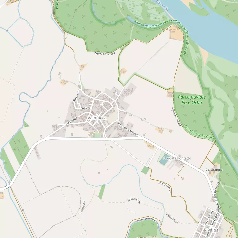 Mappa VALMACCA