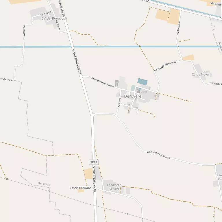 Mappa DEROVERE