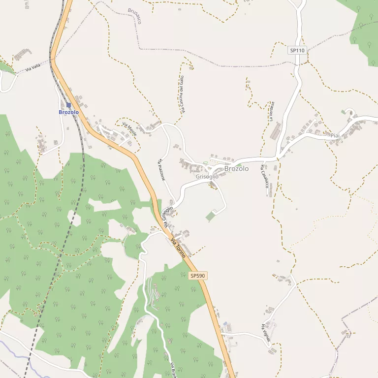 Mappa BROZOLO