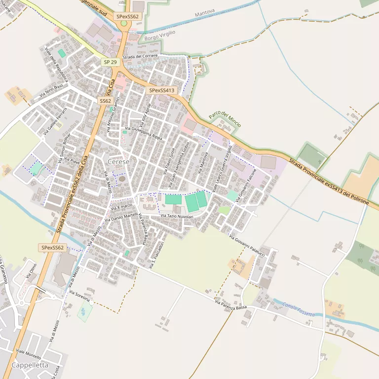 Mappa BORGO VIRGILIO
