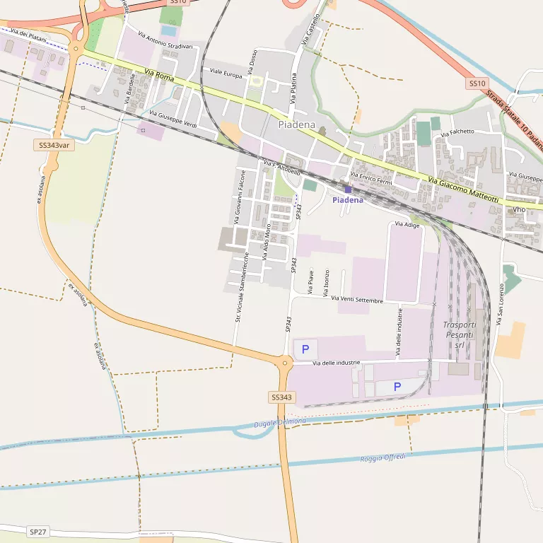 Mappa PIADENA DRIZZONA