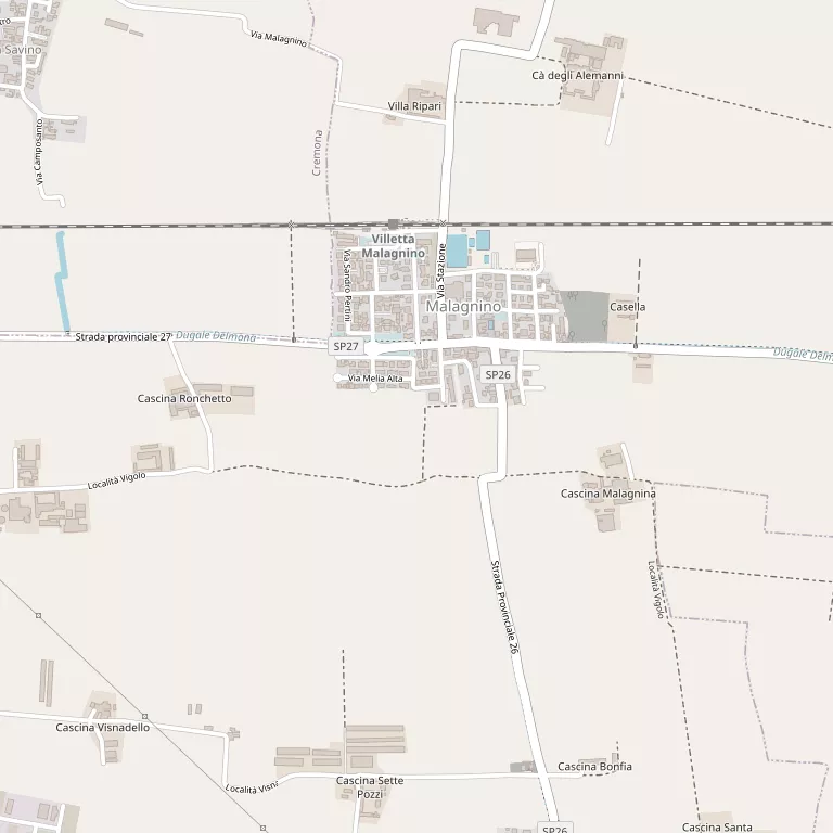Mappa MALAGNINO