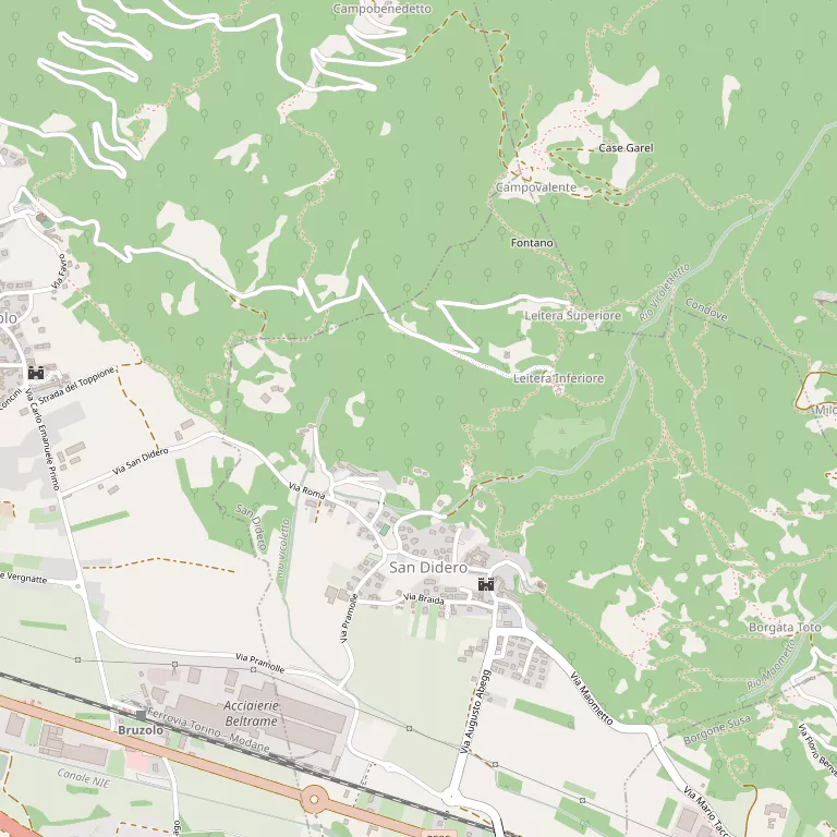 Mappa SAN DIDERO