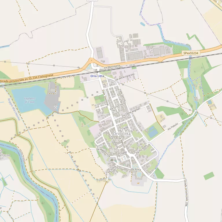 Mappa ORIO LITTA