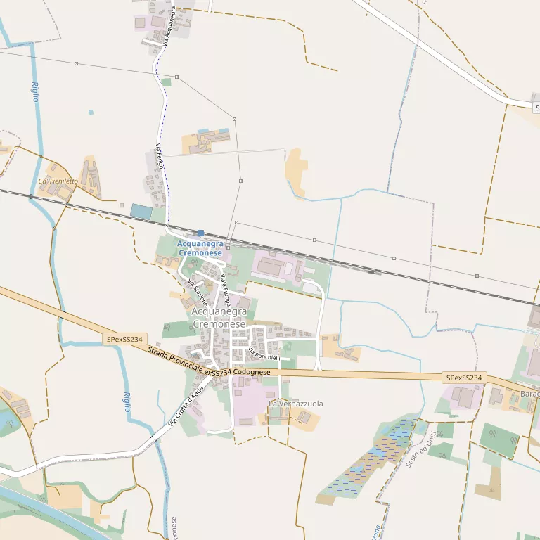 Mappa ACQUANEGRA CREMONESE