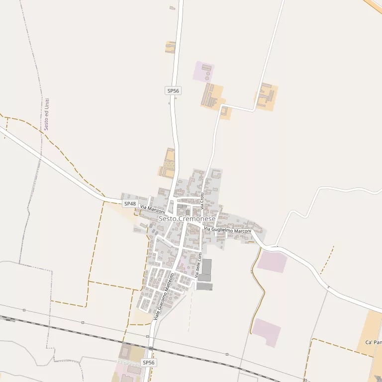 Mappa SESTO ED UNITI