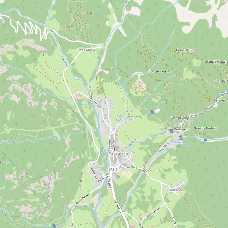 Mappa NOVALESA