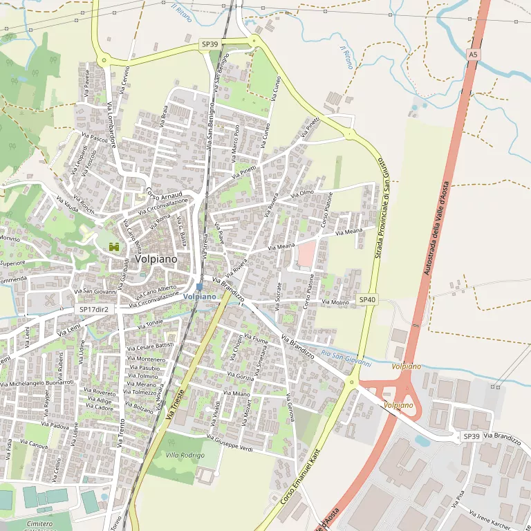Mappa VOLPIANO