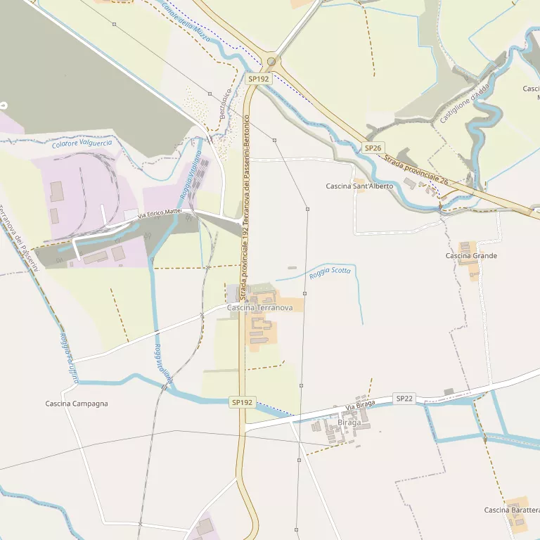 Mappa TERRANOVA DEI PASSERINI