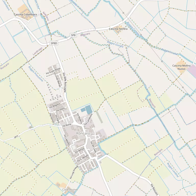 Mappa RONCARO