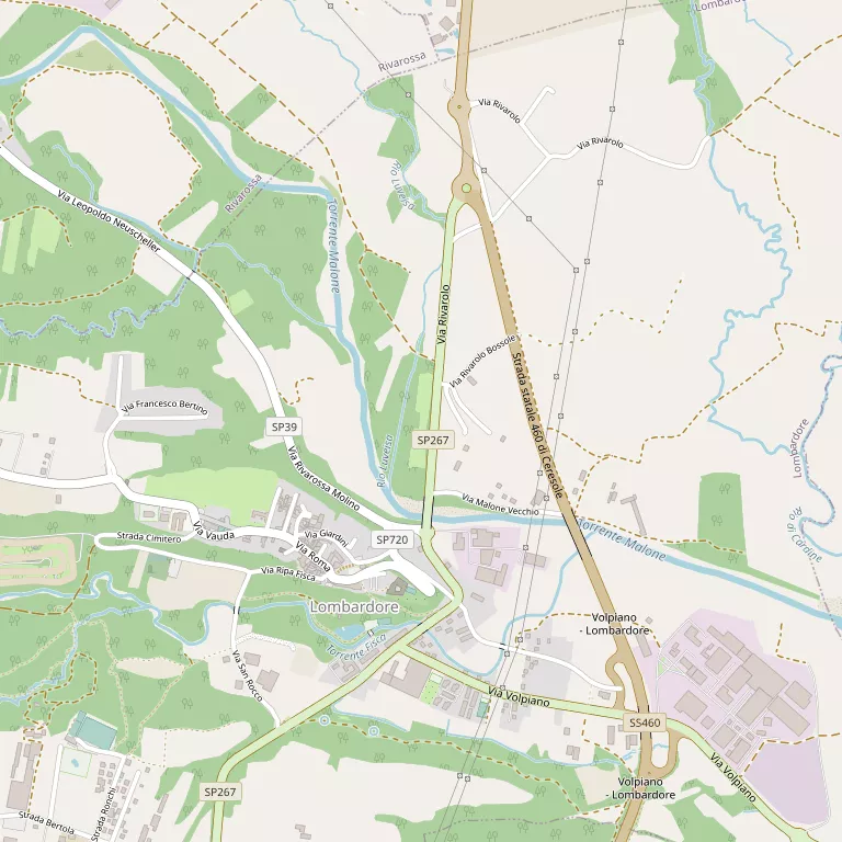 Mappa LOMBARDORE