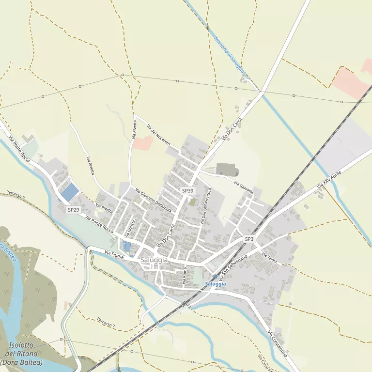Mappa SALUGGIA
