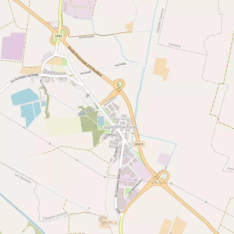 Mappa CAPPELLA CANTONE