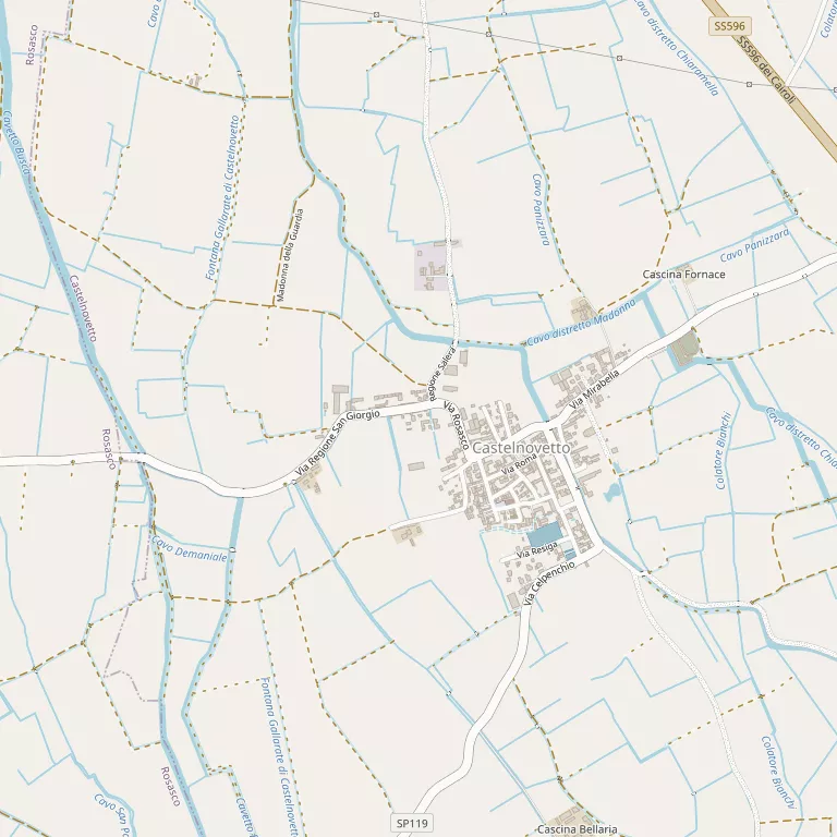 Mappa CASTELNOVETTO