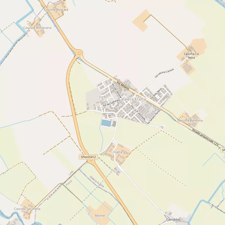 Mappa VALERA FRATTA