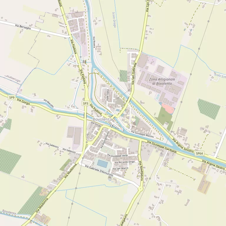 Mappa BOVOLENTA
