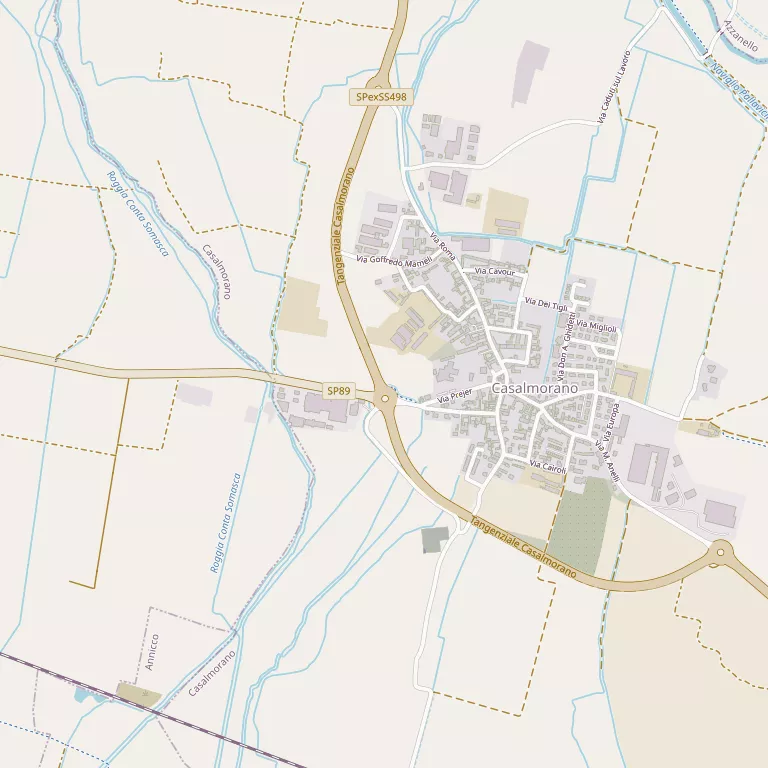 Mappa CASALMORANO