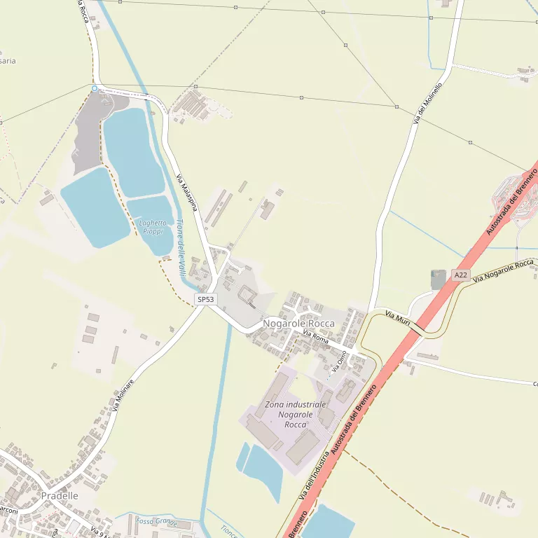 Mappa NOGAROLE ROCCA