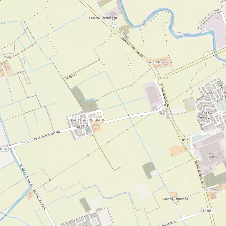 Mappa CASALETTO LODIGIANO