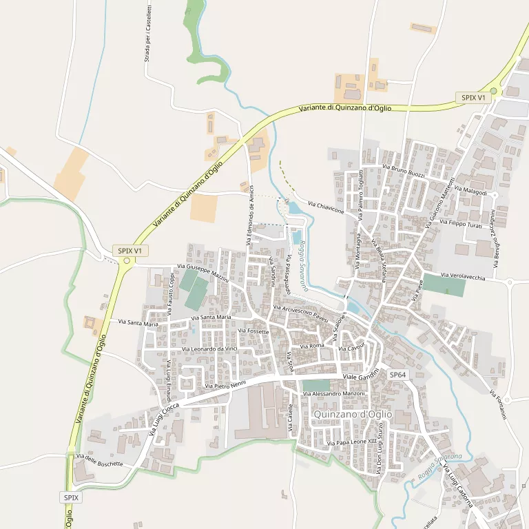 Mappa QUINZANO D'OGLIO