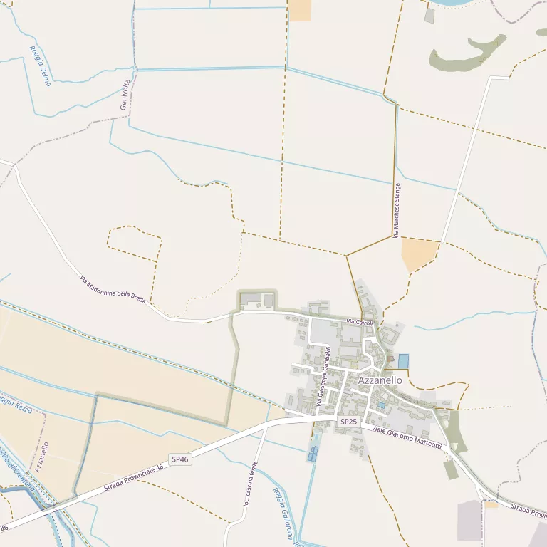 Mappa AZZANELLO