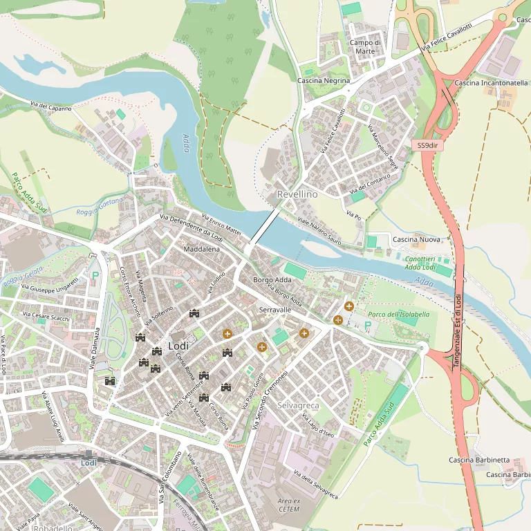 Mappa LODI