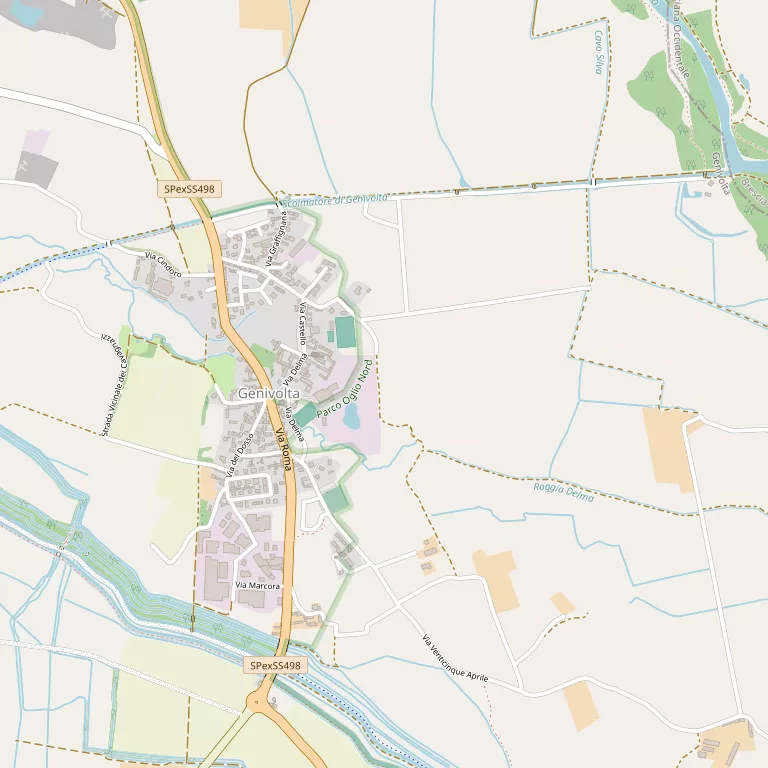 Mappa GENIVOLTA