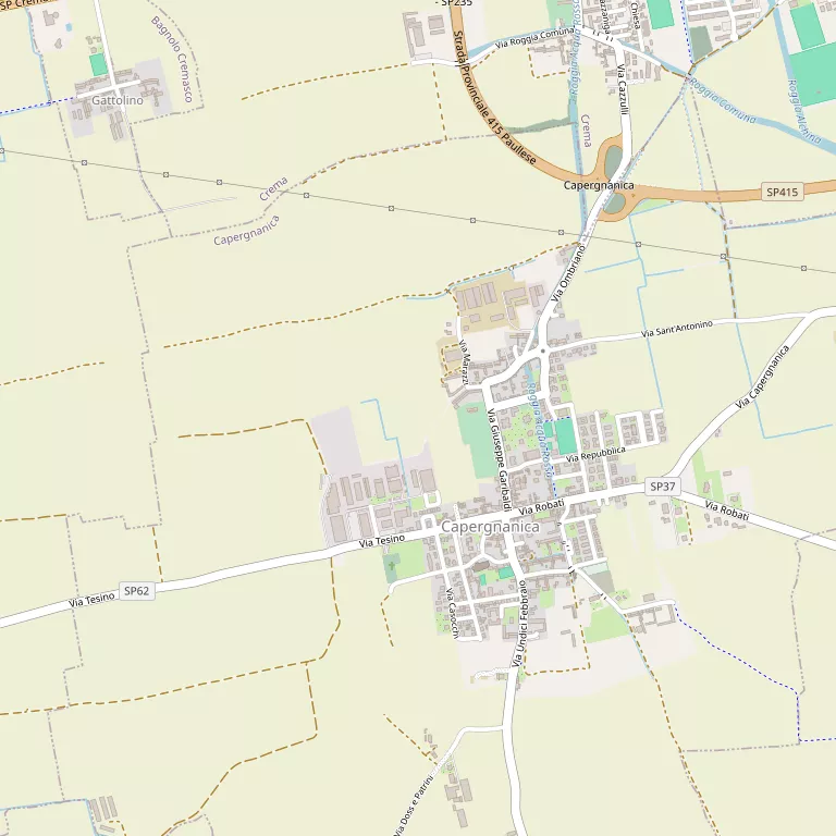 Mappa CAPERGNANICA