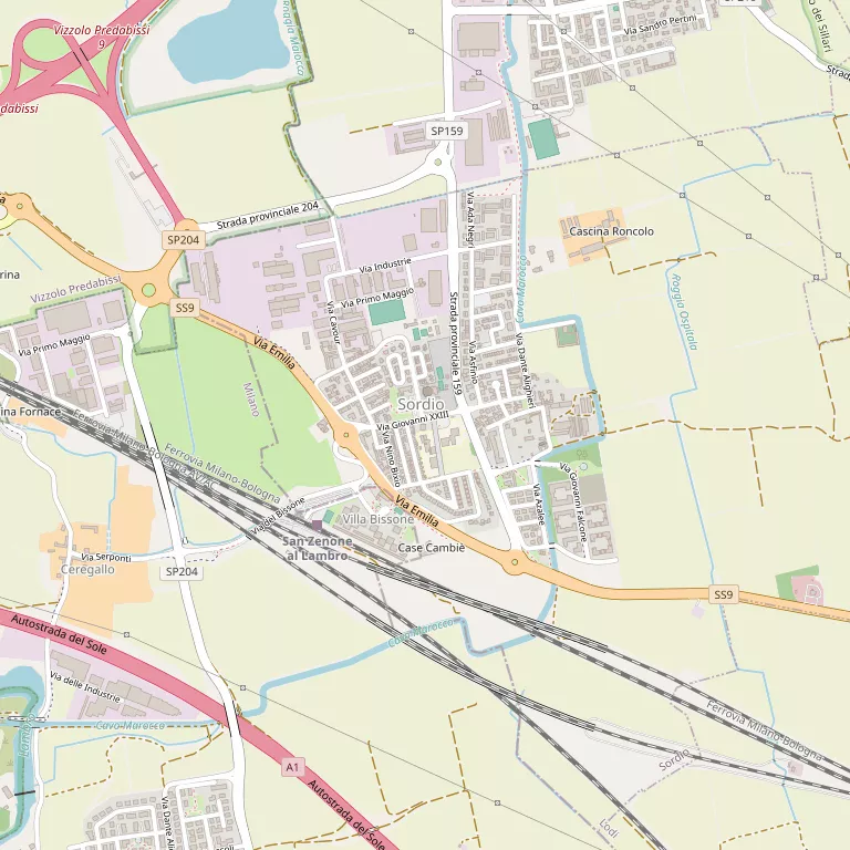 Mappa SORDIO