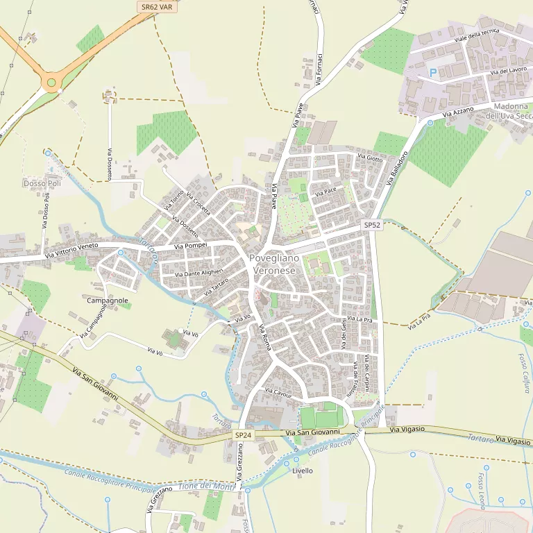 Mappa POVEGLIANO VERONESE