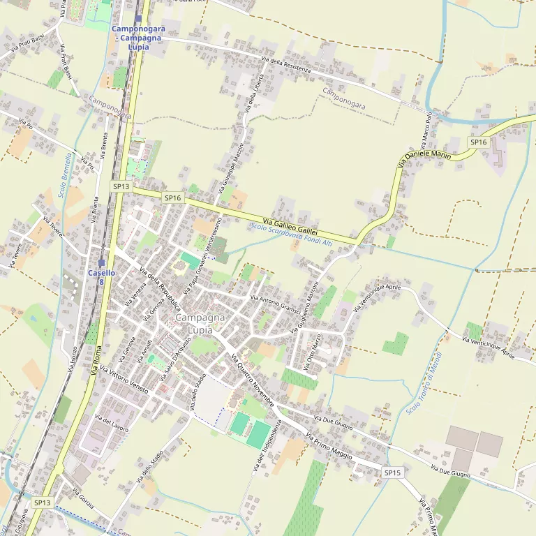 Mappa CAMPAGNA LUPIA