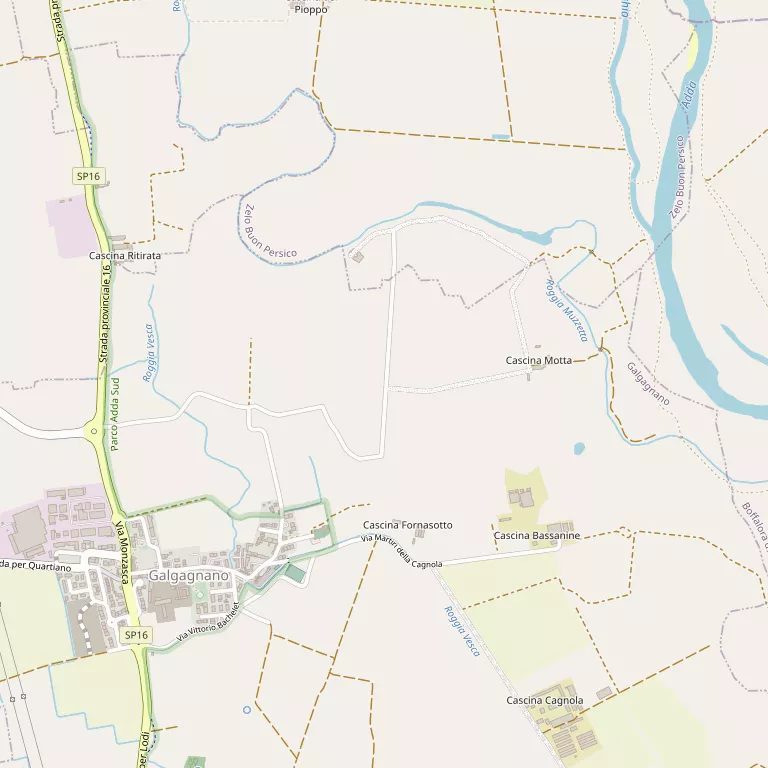 Mappa GALGAGNANO