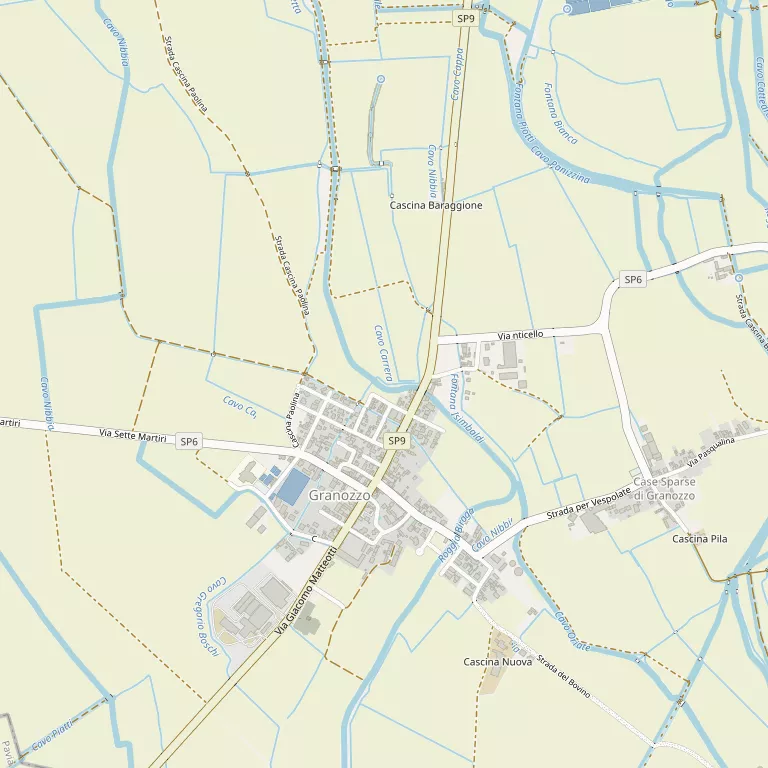 Mappa GRANOZZO CON MONTICELLO