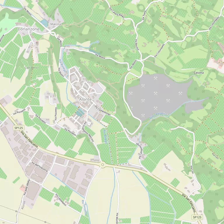 Mappa ALONTE
