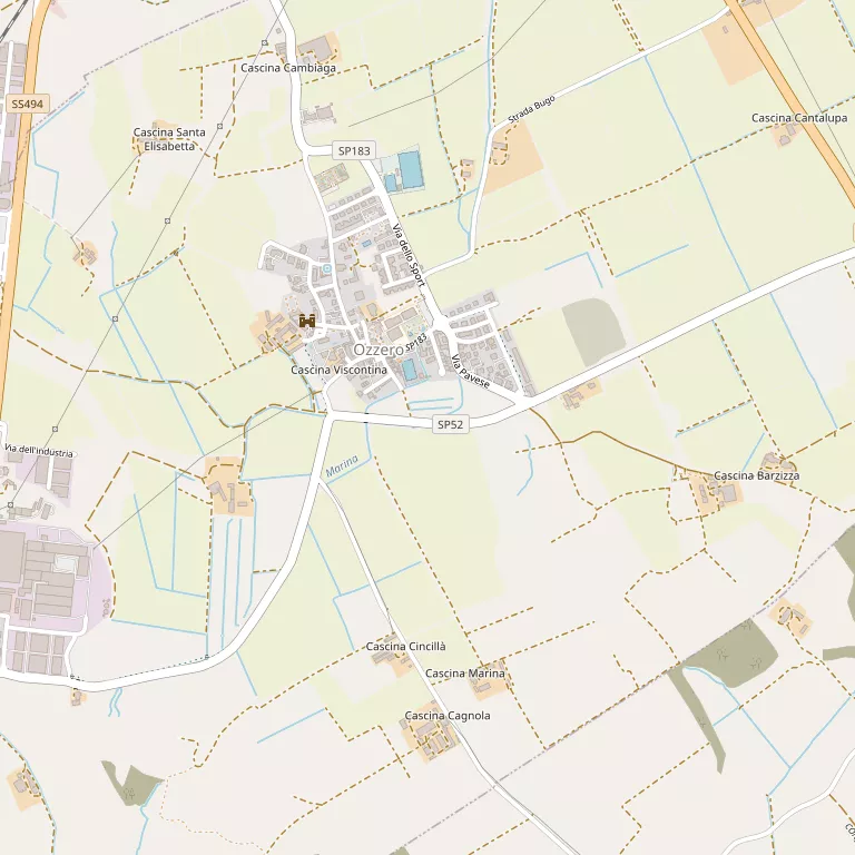 Mappa OZZERO