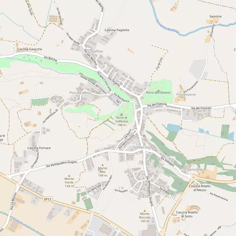 Mappa SOLFERINO